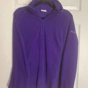 XL quarter zip Columbia fleece